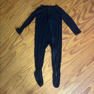 Like New Kyte BABY Midnight Black Kids Footie One Piece